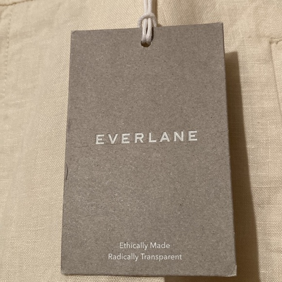 EVERLANE The Linen Way-high® Drape Pant NWT - Picture 8 of 12